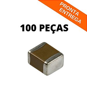 Kit 100x Capacitor Multicamadas 2.2uF 25V SMD 0805