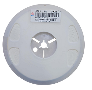 Resistor Chip SMD 390Ω 0805 0,125W 5% CLLE05JN390R - Rolo 5.000 Peças