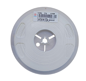Rolo 5.000 Unidades Resistor SMD 220R 1206 1/4W ±5% CLLE06JN220R