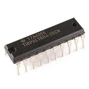 Circuito Integrado TIBPAL16R4-25CN PAL TTL DIP-20