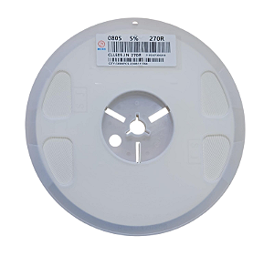 CLLE05JN270R - Resistor Chip SMD 270R 0805 0,125W 5% - 5.000 Unidades