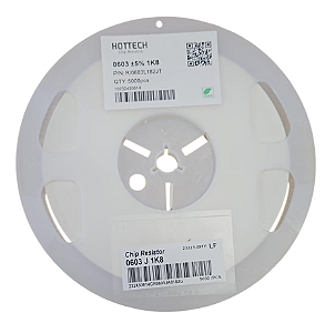 RI0603L182JT Resistor SMD 1,8KΩ 5% 0603 1/10W - 5.000 Peças