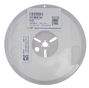 Rolo 4 Mil Peças Capacitor MLCC 680pF 50V X7R 0603 10% 0603B681K500NT