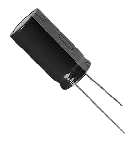 Capacitor Alumínio Eletrolítico 100µF 16V Radial Chong