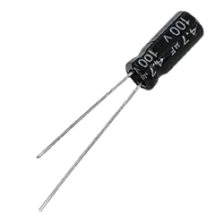 Capacitor Alumínio Eletrolítico 4,7µF 100V Radial Ketuo