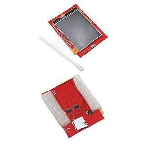 Tela TFT LCD 2.4" Touchscreen Colorida para Arduino e MCU
