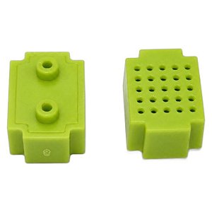 Placa Protoboard Mini 25 Contatos Verde sem Solda