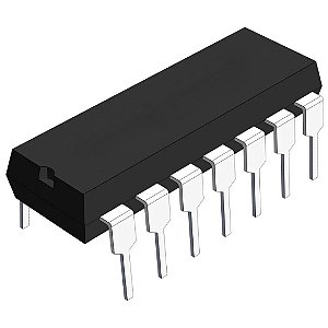 SN74HC125N Circuito Integrado Buffer DIP-14 PTH Texas Instruments