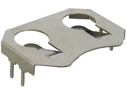 Suporte de Pilha CR2032 BAT-HLD-001 Horizontal PTH