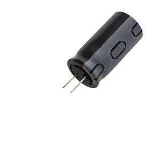 Capacitor Eletrolítico Radial 330uF 6.3V 105°C Pré-Cortado