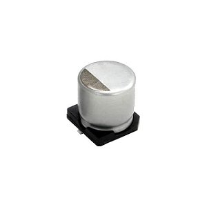 Capacitor SMD 270µF 35V Eletrolítico 10x10mm Nippon