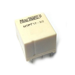 Mini Trafo de Pulso MTPT 17-3/2 Transformador para Disparo de SCR