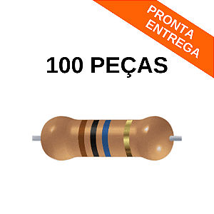100x Resistor 10MΩ 5% 1/4W Axial