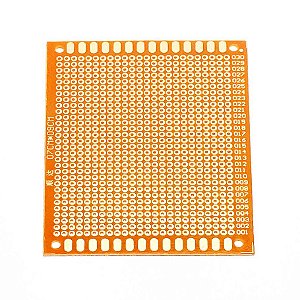 Placa Fenolite Perfurada 7x9cm Universal
