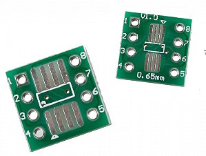 Placa Conversora SSOP-8 SOP-8 TSSOP-8 para DIP Universal