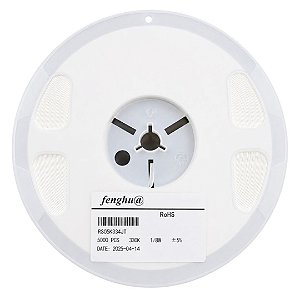 Rolo 5000x Resistor SMD 330K Ohms 0805 1/8W Tolerância 5% RS-05K334JT