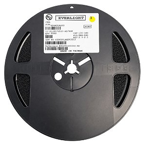 LED SMD 0805 Amarelo 589nm 43MCD (17-21UYC/S530-A2/TR8) - 3.000 Peças