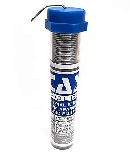 Tubo de Solda 63/37 Cast 22g Fio 1mm