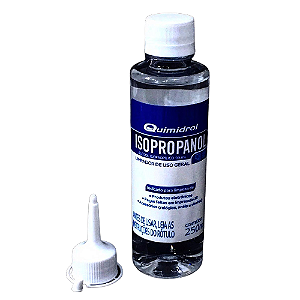 Álcool Isopropílico IPA 99,8% 250ml Limpeza de Placas PCB