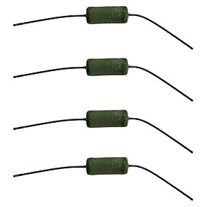 Resistor de Potência 2R7 (2,7R) 5W Axial Verde 5%