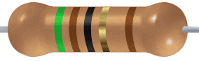 Resistor 51R Metal Filme 1/2W 1% Terminal Axial