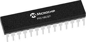 Circuito Integrado PIC16C57-XT/P Microcontrolador RISC PDIP-28
