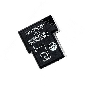 Relé de Potência JQX-15F T90 24V 30A 6 Pinos