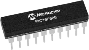 PIC16F685-I/P Microcontrolador 8 Bits 7KB Flash PDIP-20