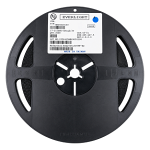 LED SMD 0805 Azul 43MCD 2V 17-21/BHC-AP1Q2/3T - Rolo 3.000 Peças