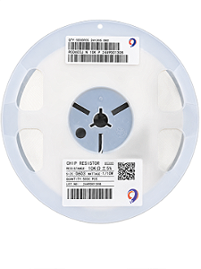 RC0603JN10KP - Resistor SMD 10K Ohms 0603 100mW 5% Rolo 5.000 Peças