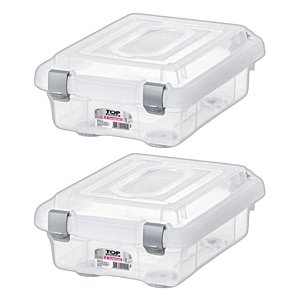 Pote Organizador Sanremo 1L Transparente para Armazenamento