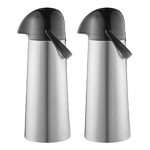 Garrafa Térmica Expressar Sanremo Inox 1,8L Alta Conservação Térmica