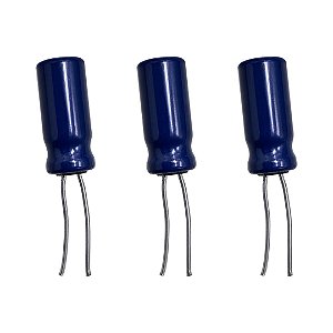 Yageo SK100M1R00AZF-0511 Capacitor Eletrolítico 1uF 100V Radial 5x11mm