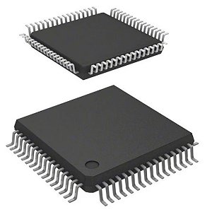 PIC18F6410-I/PT CI Microcontrolador Flash 64 Pinos TQFP SMD