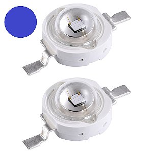 HL-EF14B1NAVS LED de Potência 1W Cor Azul Honglitronic