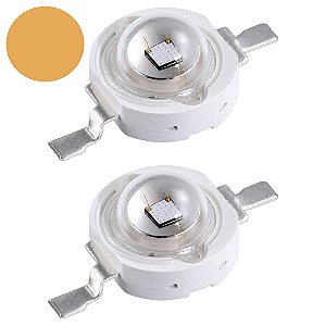 LED High Power 3W Âmbar 700mA Proeon PM2B-3LAE-SD