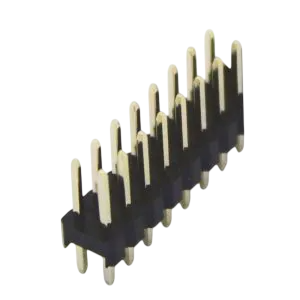 Header Macho Duplo 2x8 16 Pinos 180° Passo 2.54mm PTH