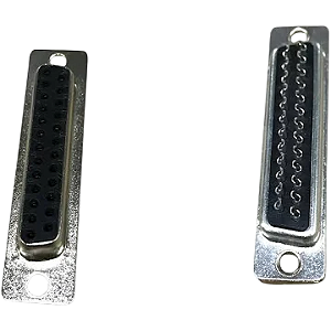Conector D-Sub DB25 Fêmea 25 Vias Solda Cabo CTK