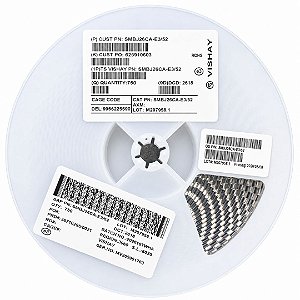 Diodo Proteção TVS SMBJ26CA SMD 26V 600W DO-214AA-2 Bobina com 750 Peças