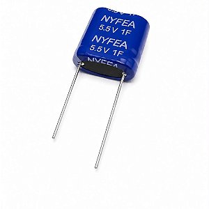 Capacitor Supercap 1F 5.5V PTH 16x8x18mm Nyfea