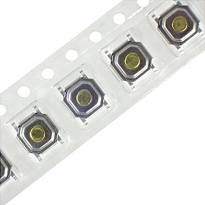 Micro Chave Tátil SKQGABE010 SMD 4 Terminais Perfil Baixo