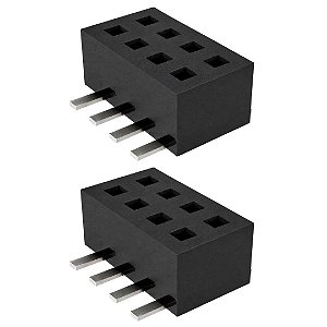 Samtec CLP-104-02-L-D Conector Receptáculo 8 Pinos SMD Fêmea 1,27mm