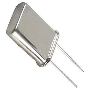 Cristal Oscilador Quartzo 4MHz (4.000MHz) Encapsulamento HC-49U Radial