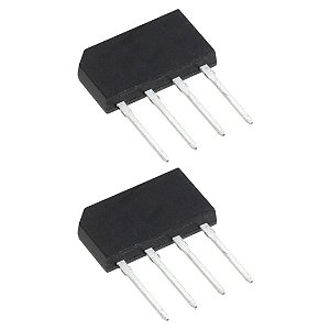 Ponte Diodo Retificadora GBL08 SIP-4 4A 800V Furo Passante