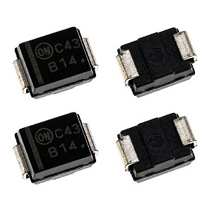 MBRS140T3G Diodo Retificador Schottky SMD 40V 1A DO-214AA (SMB)