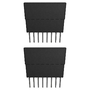 ESQ-108-34-T-S Conector Receptáculo 8 Vias Fêmea PTH 2,54mm Samtec