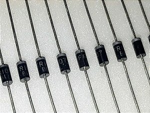 Diodo HER108 1A 1000V Fast Recovery DO-41