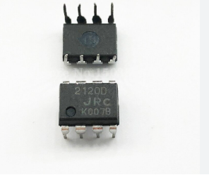 Circuito Integrado JRC2120D Dual Op Amp 7MHz DIP-8 PTH