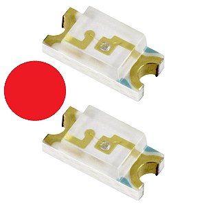 FYLS-1206URC - LED Vermelho SMD 1206 20mA 80mcd