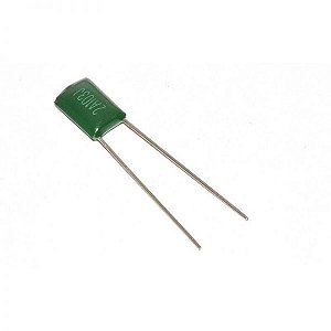 Capacitor Poliéster 10nF 10K 1200V 5% 103J Passo 7.5mm